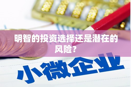 吴中明智的投资选择还是潜在的风险？