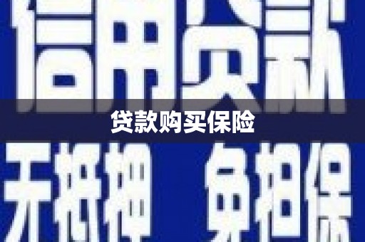 吴中贷款购买保险