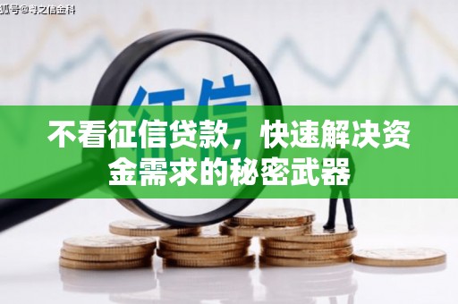 吴中不看征信贷款，快速解决资金需求的秘密武器