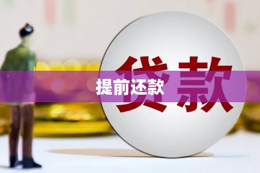 吴中提前还款