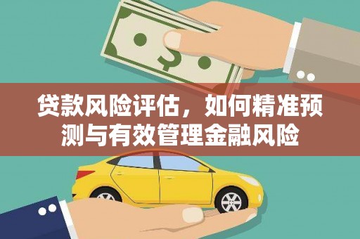 吴中贷款风险评估，如何精准预测与有效管理金融风险
