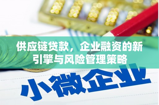 吴中供应链贷款，企业融资的新引擎与风险管理策略