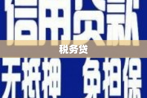 吴中税务贷