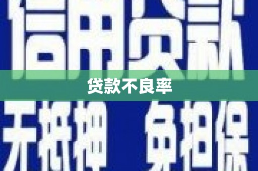吴中贷款不良率