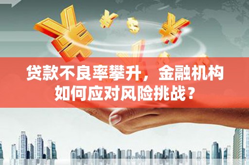 吴中贷款不良率攀升，金融机构如何应对风险挑战？