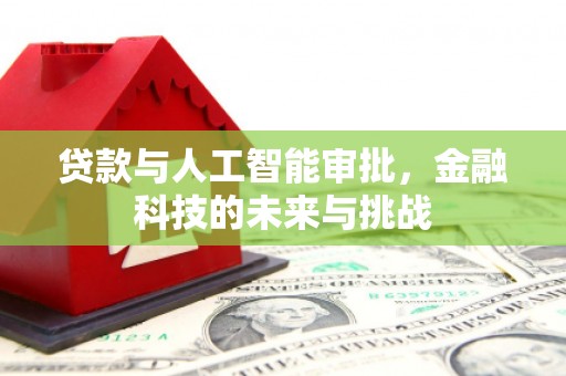 吴中贷款与人工智能审批，金融科技的未来与挑战