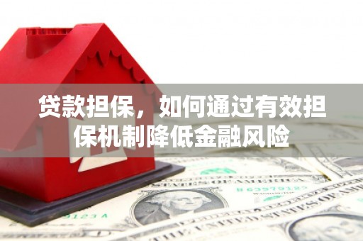 吴中贷款担保，如何通过有效担保机制降低金融风险