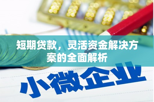 吴中短期贷款，灵活资金解决方案的全面解析