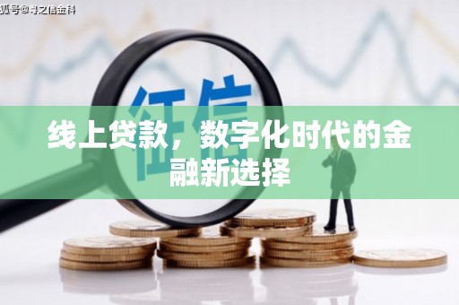 吴中线上贷款，数字化时代的金融新选择