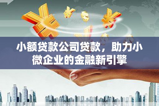 吴中小额贷款公司贷款，助力小微企业的金融新引擎