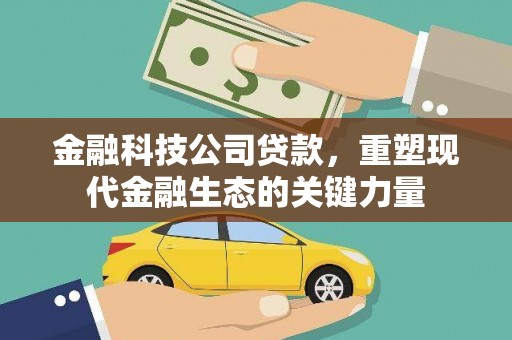 吴中金融科技公司贷款，重塑现代金融生态的关键力量