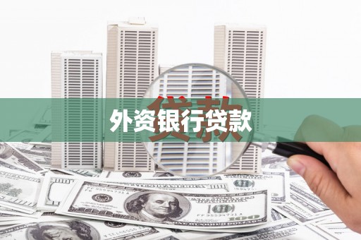 吴中外资银行贷款