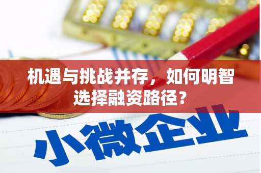 吴中机遇与挑战并存，如何明智选择融资路径？