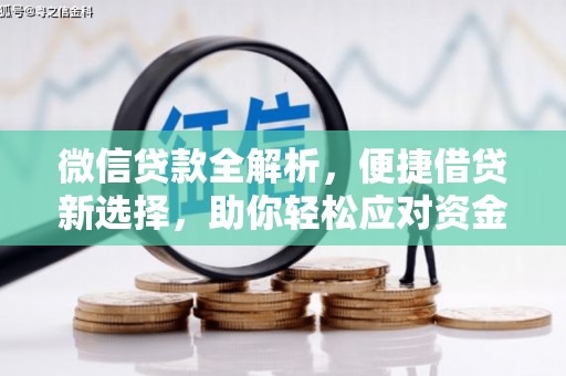 吴中微信贷款全解析，便捷借贷新选择，助你轻松应对资金需求